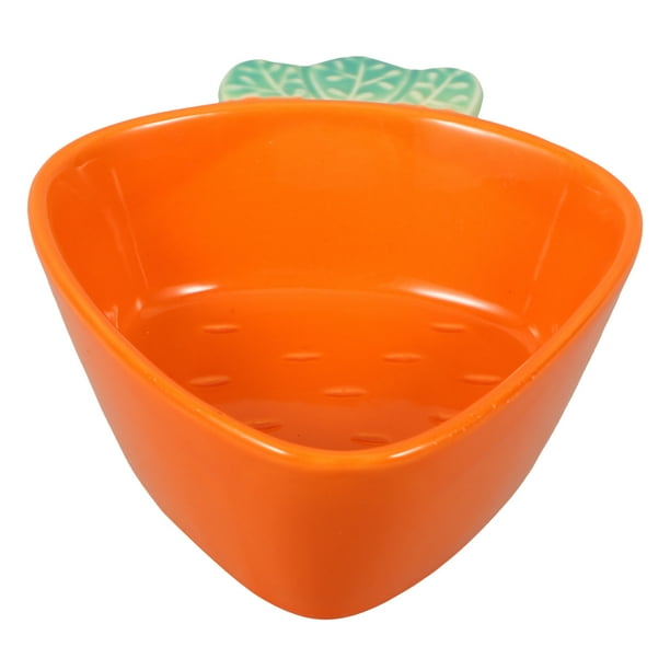 Cuenco de condimento de zanahoria, cuenco de condimento de zanahoria, cuenco para salsa, plato de aperitivo para el hogar