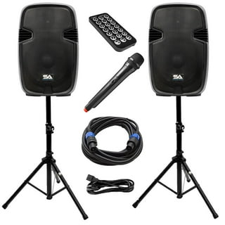 PA Speakers by Size in PA Speakers Systems Walmart
