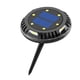 thumbnail image 2 of Cateissary Luz de jardín, energía Solar, lámpara de camino giratoria de 180 °, IP65, decoración impermeable, luz de patio, punto de tierra al aire Iluminación y accesorios vistoso Cateissary HA004255-02, 2 of 6