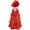 Red-A, variant on inhzoy Girls Shiny Sequined Gymnastic Leotard Modern Jazz Latin Ballet Dance Dress Ruffles Tutu Skirts Gold 12