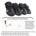 thumbnail image 3 of Zapatos impermeables para perros con tiras reflectantes Suela antideslizante resistente Botas para perros Protector de garras Adepaton CPB-DE-LYY1843-1, 3 of 5
