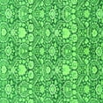 thumbnail image 1 of Ahgly Company Indoor Square Abstract Green Modern Area Rugs, 6' Square, 1 of 4