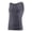Gray, variant on Men's Seamless Shapewear Tank Top, Slimming Waist & Chest Compression Vest, Solid Color Sleeveless Undershirt For Body Shaping Beige L