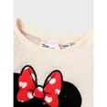 thumbnail image 6 of Disney Mickey Toddler Girls Sweatshirts Character Graphic Long Sleeve Furry Pullover Tee Sizes 2-6, 6 of 8