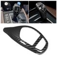 thumbnail image 2 of ABS Carbon Fiber Car Gear Shift Panel Frame Gear Knob Cover Head Trim Fit for X3 (Sports Type), 2 of 4