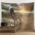 thumbnail image 2 of LALILO 4 Pcs Storm Summer Tapestry Man Wall Hanging for Living Room Tablecloth Dorm 80"x60", 2 of 6