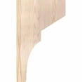 thumbnail image 3 of 5 1/2"W x 12"D x 20"H Monterey Smooth Corbel, Douglas Fir, 3 of 9