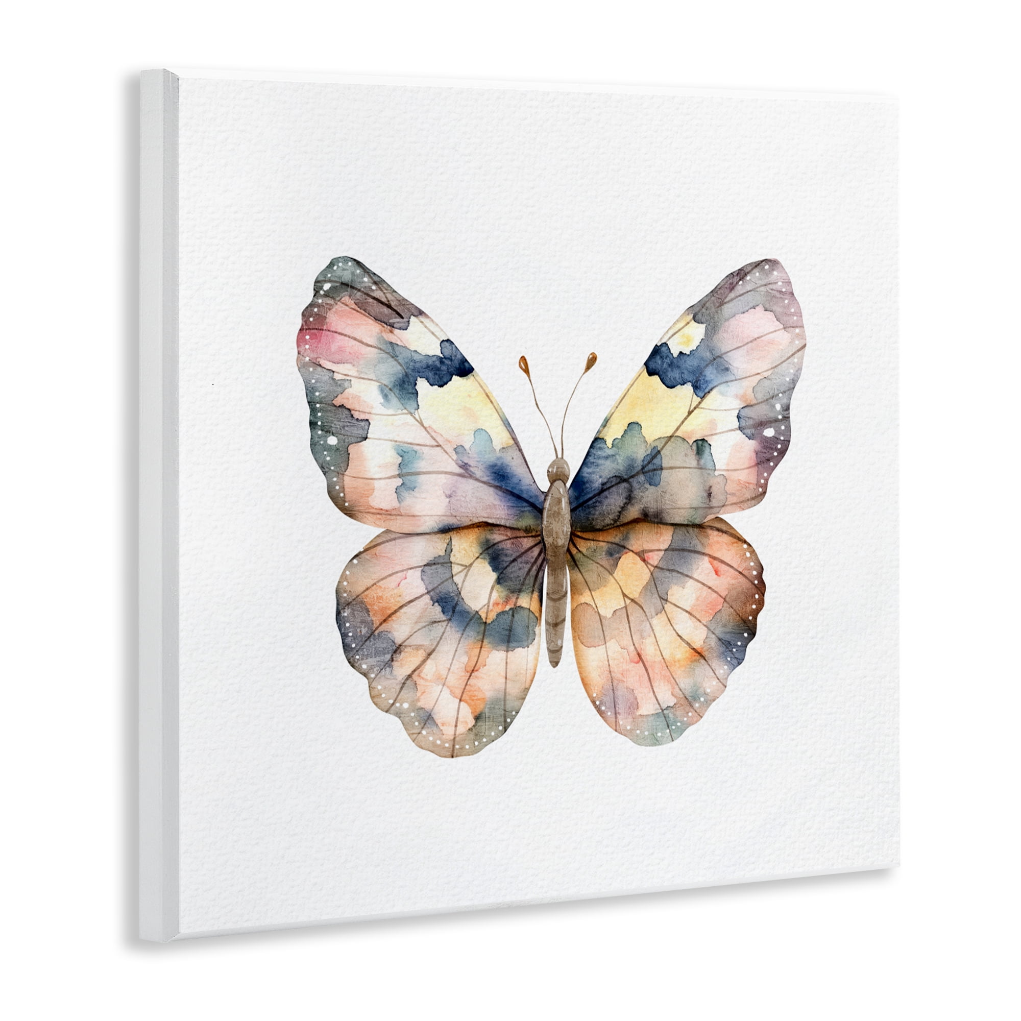 Stupell Industries Traditional Watercolor Butterfly Wall Plaque Art, design by Kim Allen