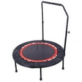 thumbnail image 3 of 40 Inch Mini Exercise Trampoline for Adults or Kids Indoor Fitness Rebounder Trampoline with Safety Pad Max. Load 300LBS, 3 of 9