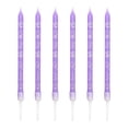 thumbnail image 3 of Velas Prichos Happy Days! Morado con 6 Piezas, 3 of 4
