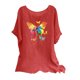 thumbnail image 1 of Vestidos Casuales Para Mujer, Blusas De Mujer De Moda Camisetas estampadas de moda para mujer, blusas casuales de lino holgadas de manga corta con cuello redondo y raglán, 1 of 7