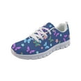 thumbnail image 3 of Psesaysky Women's Walking Shoes Butterflies Print Sneakers Women and Teens Lightweight and Wear-Resisitant Sports Shoes, 3 of 7