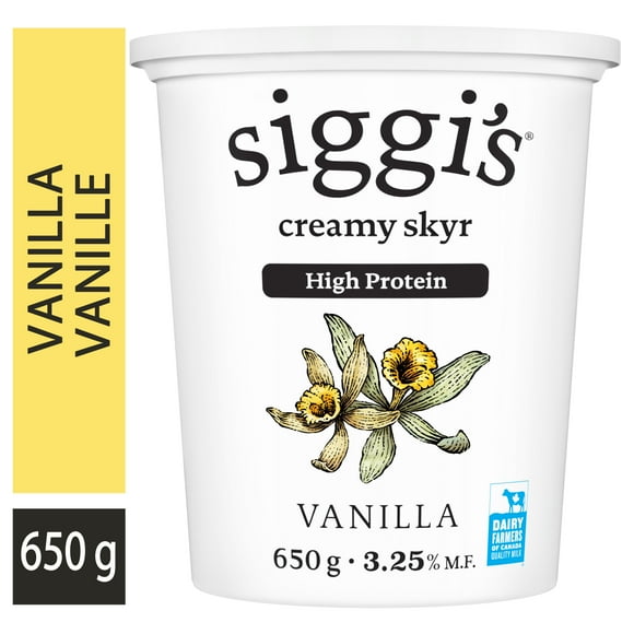 Siggi’s Yogourt Skyr Vanille 3.25% 650g