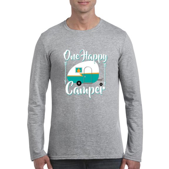 Artix - Mens Long Sleeve T-Shirts - ONE HAPPY CAMPER
