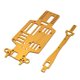 thumbnail image 1 of Chasis De Metal Y Placa De Segundo Piso Para Mini-q 1/28 Rc Drift,Amarillo Afortunado Sencillez, 1 of 4