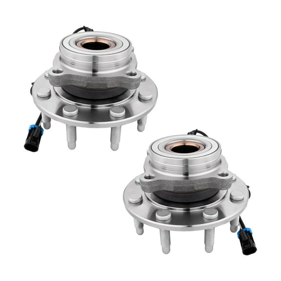 2 Front Wheel Hub Bearing Assembly For 2001-2006 Chevrolet Silverado 2500 Hd 4WD