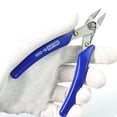 thumbnail image 2 of 5" Precision Diagonal Pliers Cutting Pliers for Wire Cable Cutter High Hardness HDR 56-58 Electronic Repair Hand Tool RL-102, 2 of 6