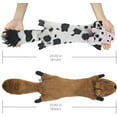 thumbnail image 6 of Squeaky  5 , Pet Crinkle  No Stuffing  Plush,   for Large and Medium, Small Puppy  for Boredom, 6 of 6