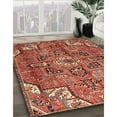 thumbnail image 2 of Ahgly Company Indoor Rectangle Traditional Sunrise Orange Persian Area Rugs, 4' x 6', 2 of 6