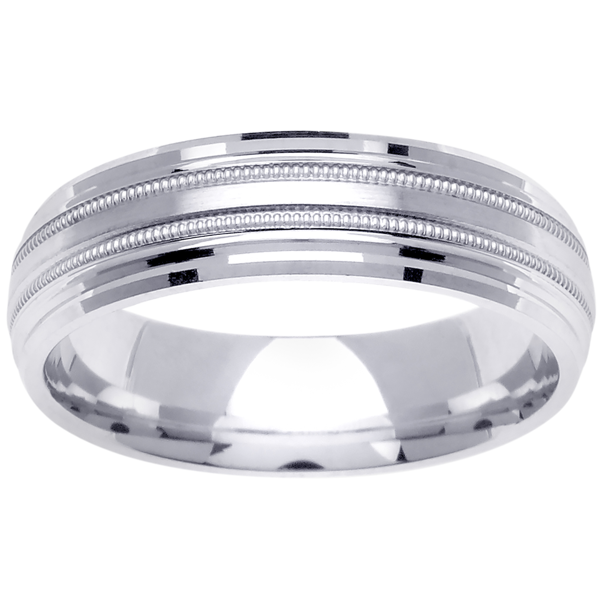 solid platinum wedding band