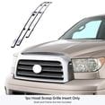 thumbnail image 3 of APS Compatible with Toyota Tundra 2007-2009 Hood Scoop Stainless Steel SS Chrome Billet Front Grill Grille Insert T65150A, 3 of 7