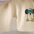 thumbnail image 5 of Hessimy 2PCS Summer Outfit Toddler Boy Cartoon Print Short Sleeve T-Shirt Shorts Set Infant Clothes,Infant Wear(Light Gray,110.00), 5 of 7