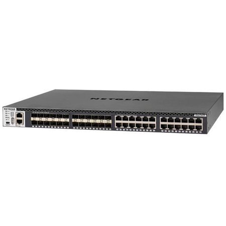 UPC: 0606449110067 | NETGEAR ProSAFE Intelligent Edge M4300-24X24F Stackable 10 Gigabit 48-Port Managed Switch (XSM4348S-100NES)