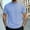#Light Blue, variant on DPTALR George Trendy Men's Quick-Dry Tight Solid Color Sport Short Sleeve T-shirt,Coffee,Big and Tall Men XXXL