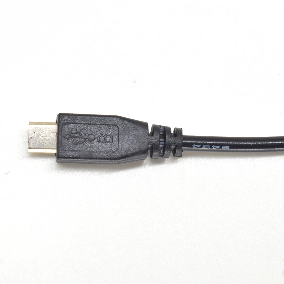 BUTTERFLY- 5Pcs 30Cm Micro Usb Cable Micro Male Cable 2 Wires Dc Power Pigtail Cable Cord