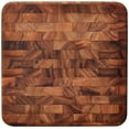 thumbnail image 3 of Ironwood Oslo End Grain - Tabla De Cortar Cuadrada, Talla Única, Madera De Acacia, Color Marrón, 3 of 5