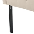 thumbnail image 7 of Brownsville Queen Beige Tufted Fabric Headboard, 7 of 7