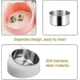 thumbnail image 4 of Cat Bowl Set, Feeding Bowls Cat Food, Cat Bowl Stainless Steel Non-slip, Feeding Bowl Cat, Food Bowl, 4 of 5