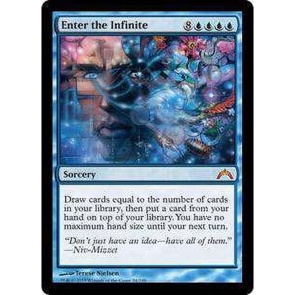 MtG Gatecrash Mythic Rare Enter the Infinite #34