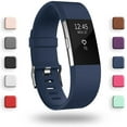 thumbnail image 1 of Replacement Bands Compatible for Fitbit Charge 2, Classic & Special Edition Adjustable Sport Wristbands(Sapphire,L), 1 of 7