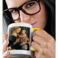 thumbnail image 2 of 3dRose, Madonna and Child by Fra Filippo Lippi, 15oz Two-Tone Yellow Mug, 2 of 7