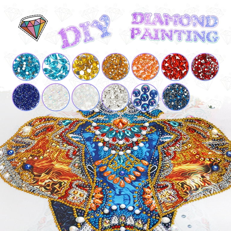 Buy Arts and Crafts for Kids Ages 8-12 - Diamond Painting Kits - Gem Art  Keychains Paint by Numbers Kit - Best Tween Girls Gifts Ideas - Kids  Diamond Art - Art