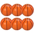 thumbnail image 3 of OUNONA 6Pcs Mini Basketball Bulk Stress Balls For Birthday Party And Entertainment 2.48In, 3 of 7