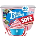 thumbnail image 3 of Blue Bunny Soft Strawberry Flavored Frozen Dairy Dessert, 46 fl oz, 3 of 13