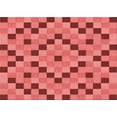 thumbnail image 1 of Ahgly Company Indoor Rectangle Patterned Love Red Area Rugs, 2' x 4', 1 of 1