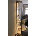 thumbnail image 3 of FSLiving 1W LED Mini Spotlight with Plug in Button Cable Black Lampbody Warm White Light(3000K) for Accent Lighting Cartoon Jewelry Showcase Cabinet Lego Model - 1 Set with 2 Spotlights, 3 of 5