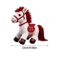 thumbnail image 2 of Mascot Pony Plush Toy, Brand Mascot Stuffed Animal Horse, Soft Plushie for Team Spirit, Promotional Gift and Fan Merchandise(S), 2 of 6