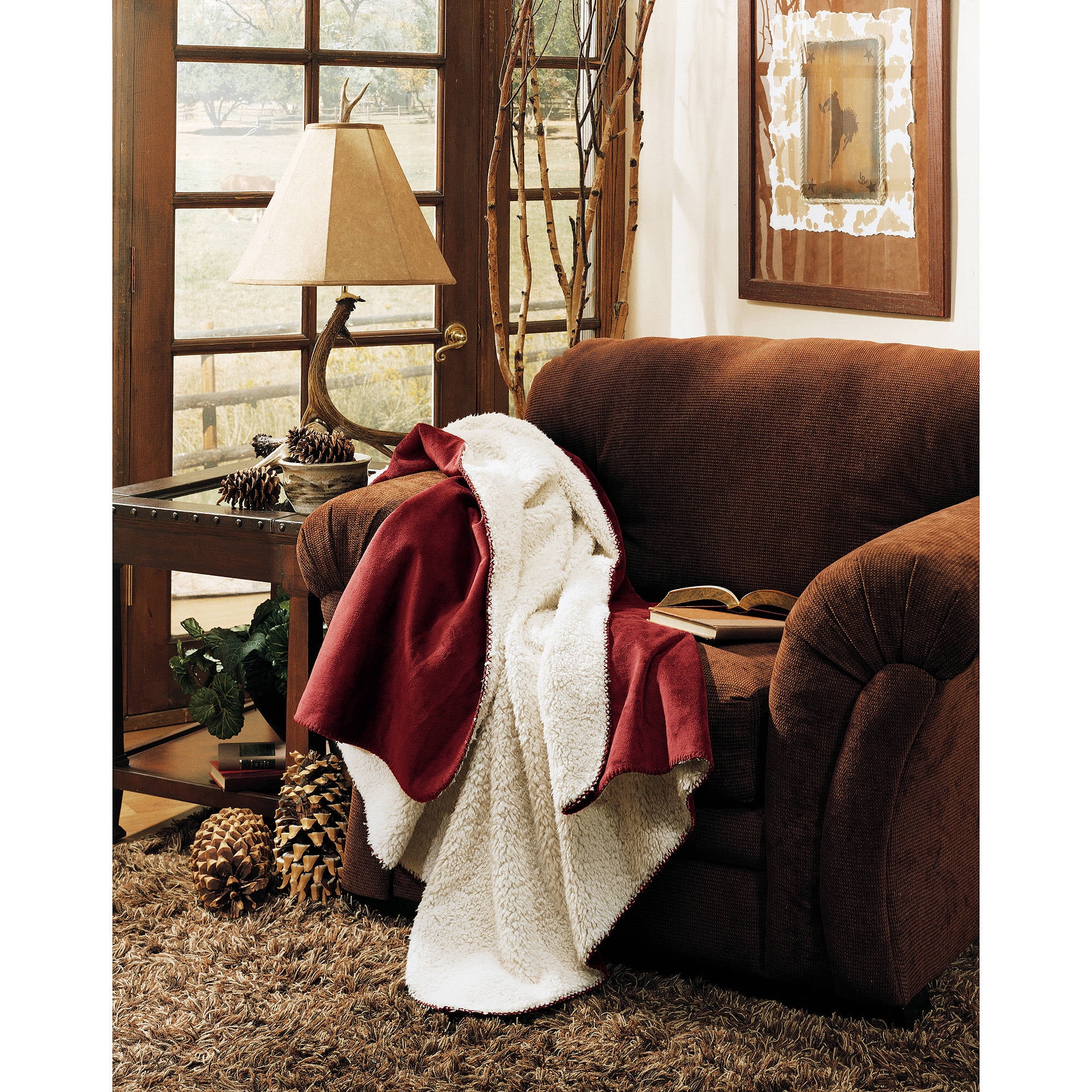 Ultra Soft Sherpa Throw