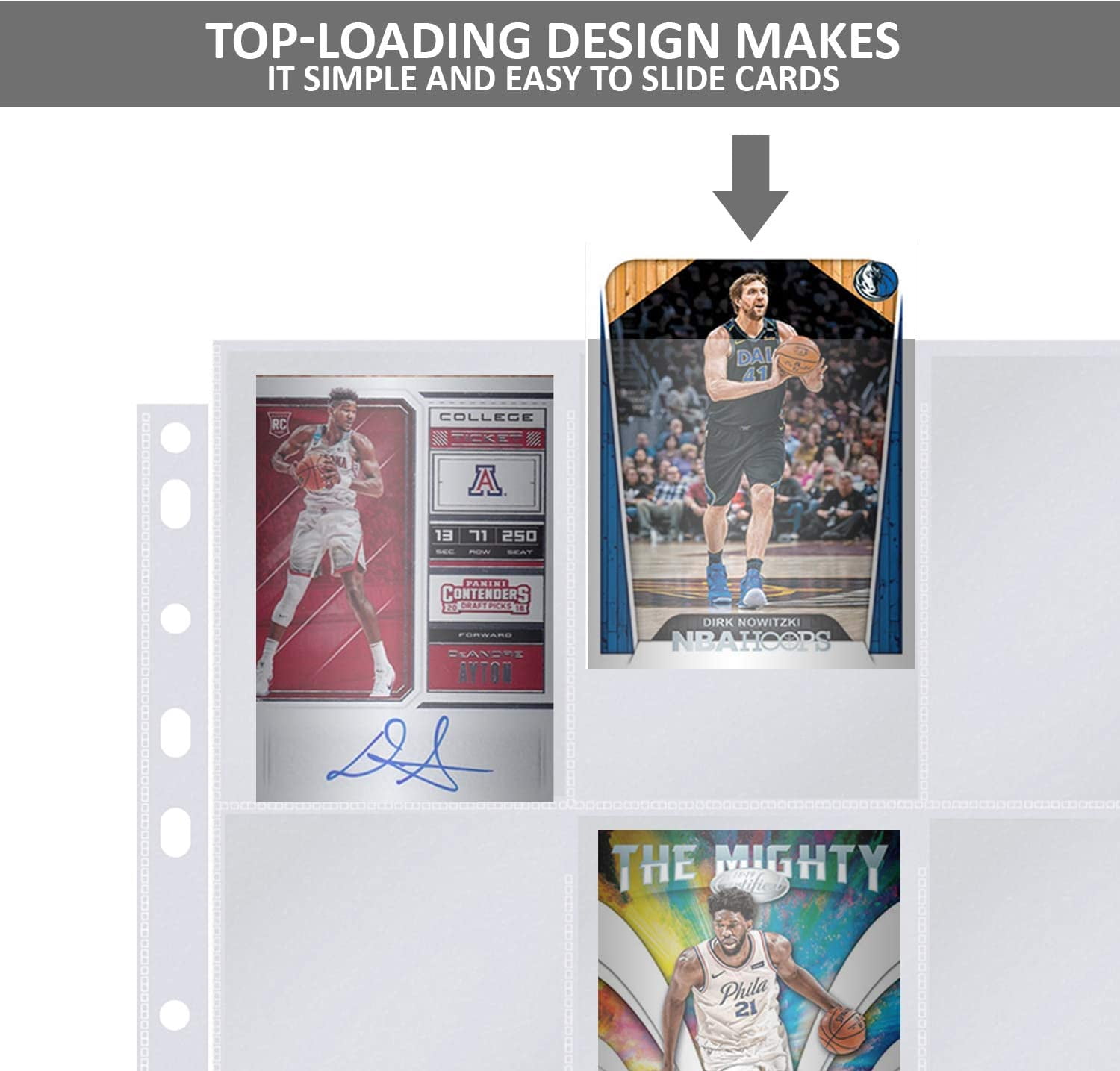 9-Pocket Protective Sleeves for Trading/Sports Cards | Top Loader | Fits 3 Ring Binders | 25 Pack - Walmart.com 9-Pocket Protective Sleeves for Trading/Sports Cards | Top Loader | Fits 3 Ring Binders | 25 Pack - Walmart.com