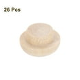 thumbnail image 3 of 26Pcs Wood Button Plugs, 8mm/0.31" Hardwood Screw Hole Plug Mushroom Wooden Caps Buttons Wood Plug for Furniture Woodworking Craft Decor (12mm x 8mm), 3 of 6