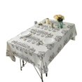 thumbnail image 1 of Tablecloth Rectangle Digital Printed Pattern Table Cloth, Waterproof Wrinkle Free Fabric Forspring/summer/picnic/party/indoor/outdoor(62inche), 1 of 5