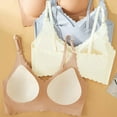 thumbnail image 4 of Jalioing Seamless Wireless Bras for Women Full Coverage Breathable Everyday Bra Comfort Push Up T Shirt Bra, 4 of 6