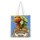thumbnail image 1 of Dinosaur Train Bolso de tela con estampado de lienzo para mujer, bolsa de compras reutilizable y estética, con cremallera interior, regalo para mujer,40*45cm., 1 of 6