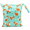 Relanfenk Baby Stuff Waterproof Reusable Cloth Diaper Bags Travel Wet Dry Nappy Bags Zipper