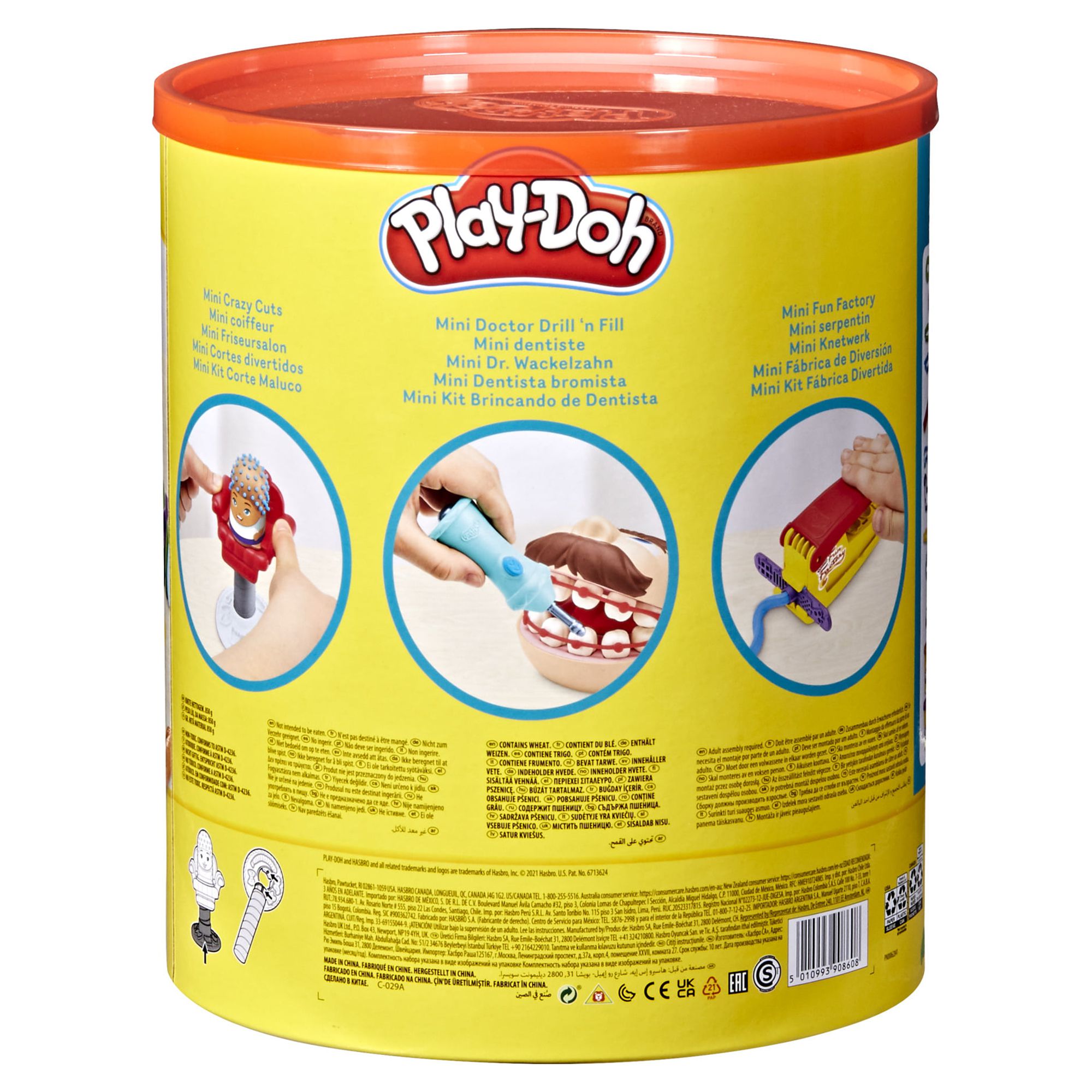 Play-Doh Big Time Classics Canister Bundle of 3 Playsets, 30 Ounces Modeling Compound - image 3 of 11