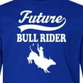 thumbnail image 4 of Inktastic Future Bull Rider Rodeo Riding Long Sleeve Youth T-Shirt, 4 of 5